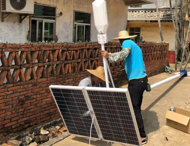 太阳能路灯节造器